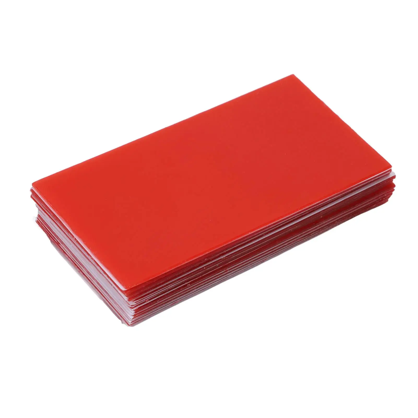 

1.3mm Dental Wax Sheet for summer Oral Casting - Red Utility Molding Wax (18 pcs)