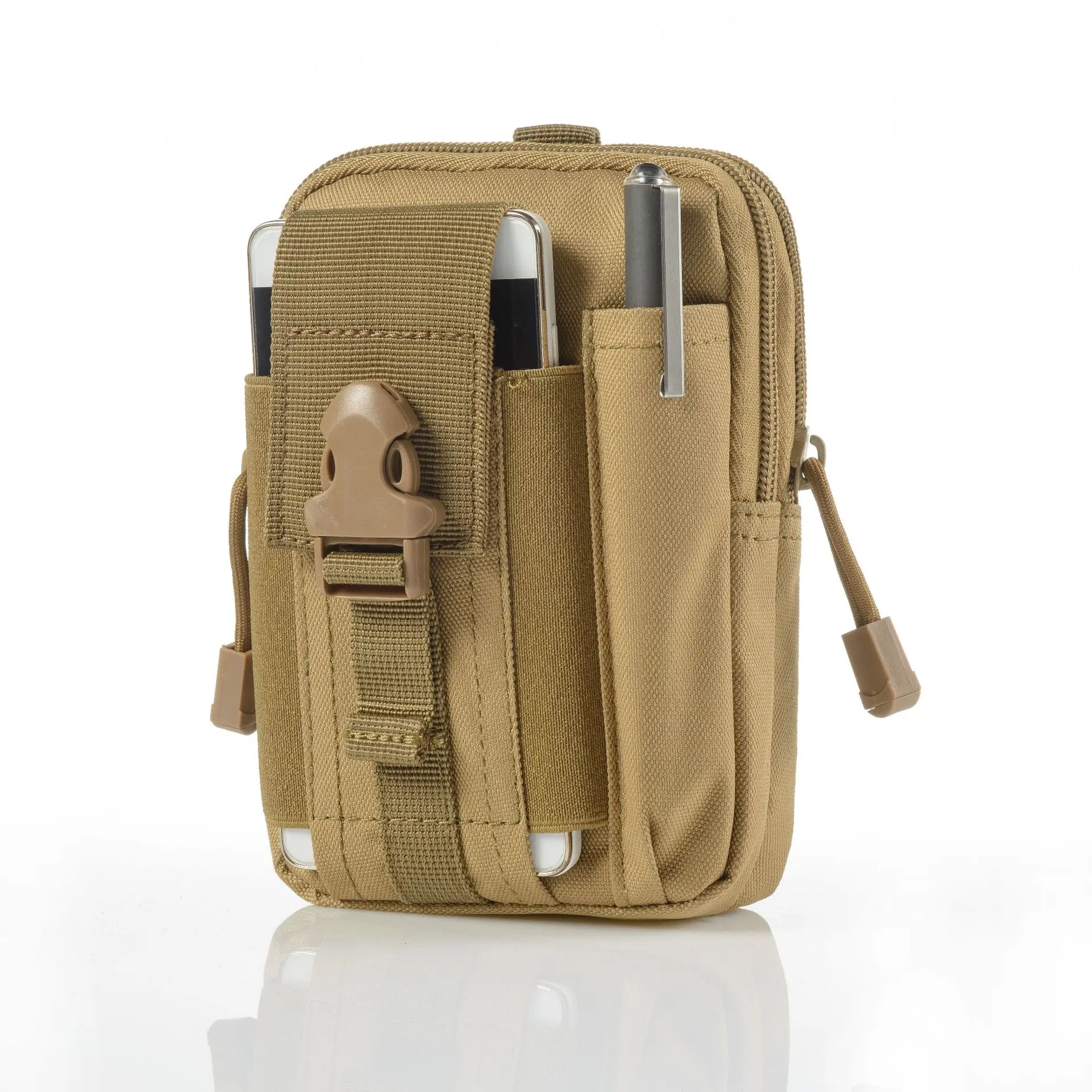 HDIRXG Outdoor Survival Tool Kit Pouch Militair Meerdere zakken Oxford Pack Waterdichte wandeltas Heuptas Kampeeruitrusting