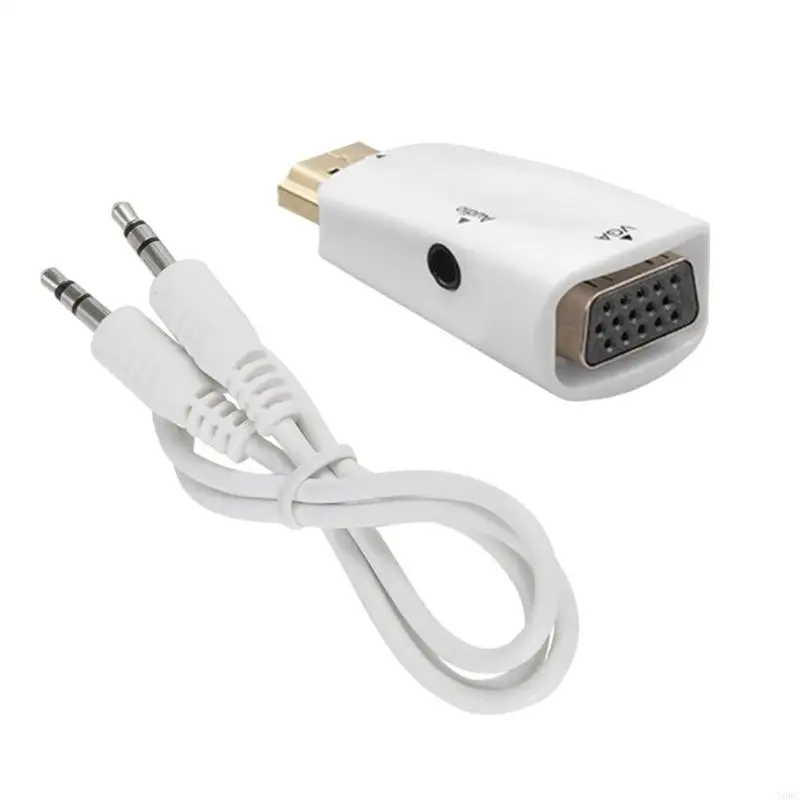 T8WC Active HDTV to VGA Converter Male To Famale Adapter for Multiple Devices