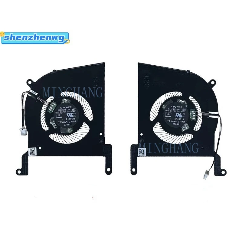 M   New For MSI Stealth 14Studio A13UDX A13VE A13VF A13VG MS-14K1 CPU GPU Fan