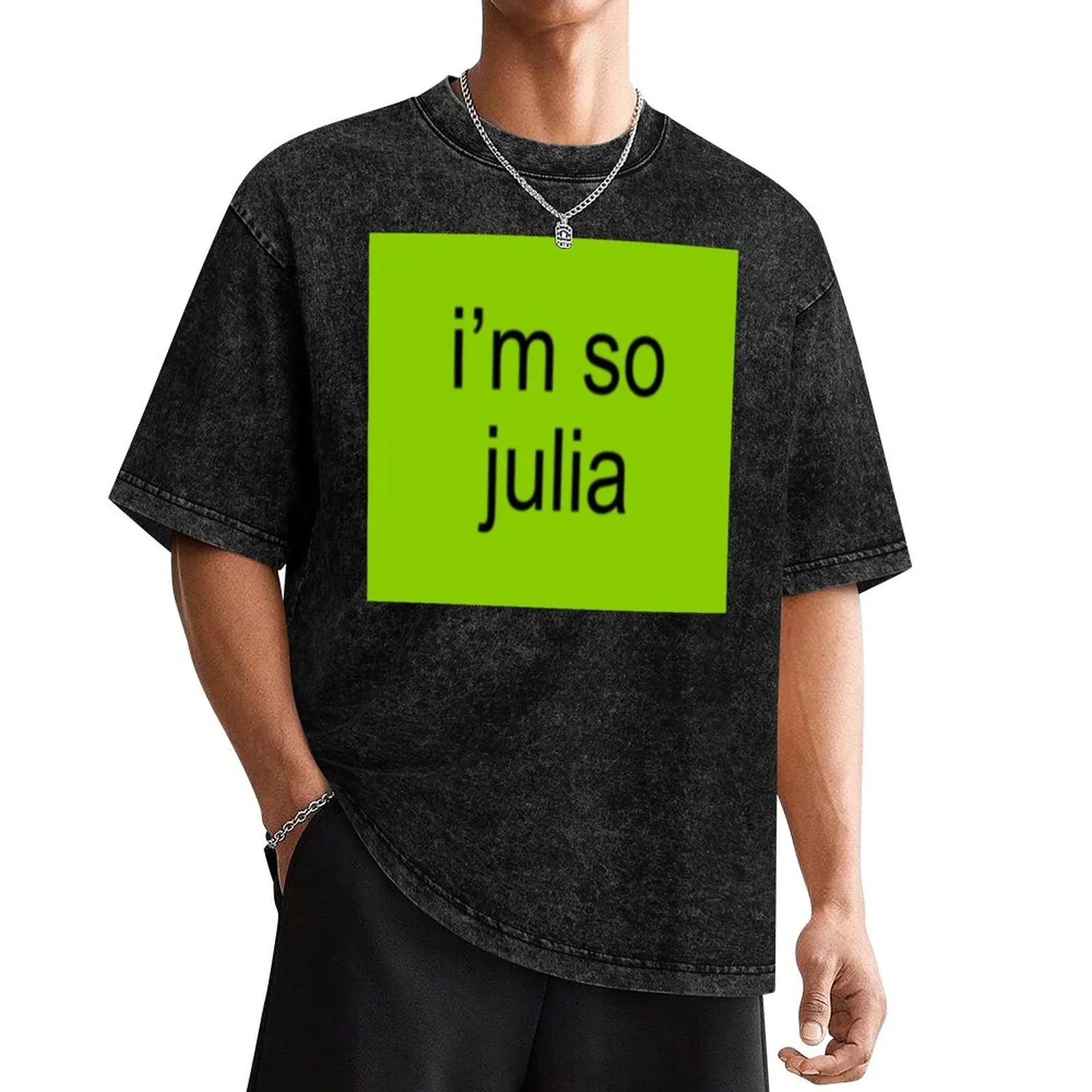 Charli XCX I'm So Julia T-Shirt new edition designer shirts basketball graphic tees vintage clothes men t shirt