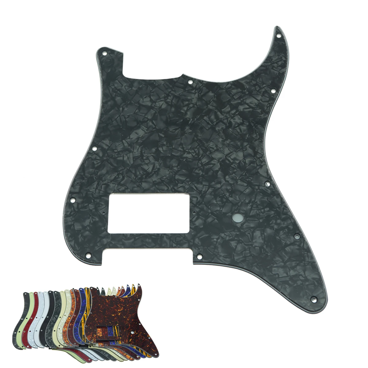 11 holes Guitar Pickguard ST One Humbucker Guitar Scratch Plate for Strat for Fender Delonge for Stratocaster Various Colors