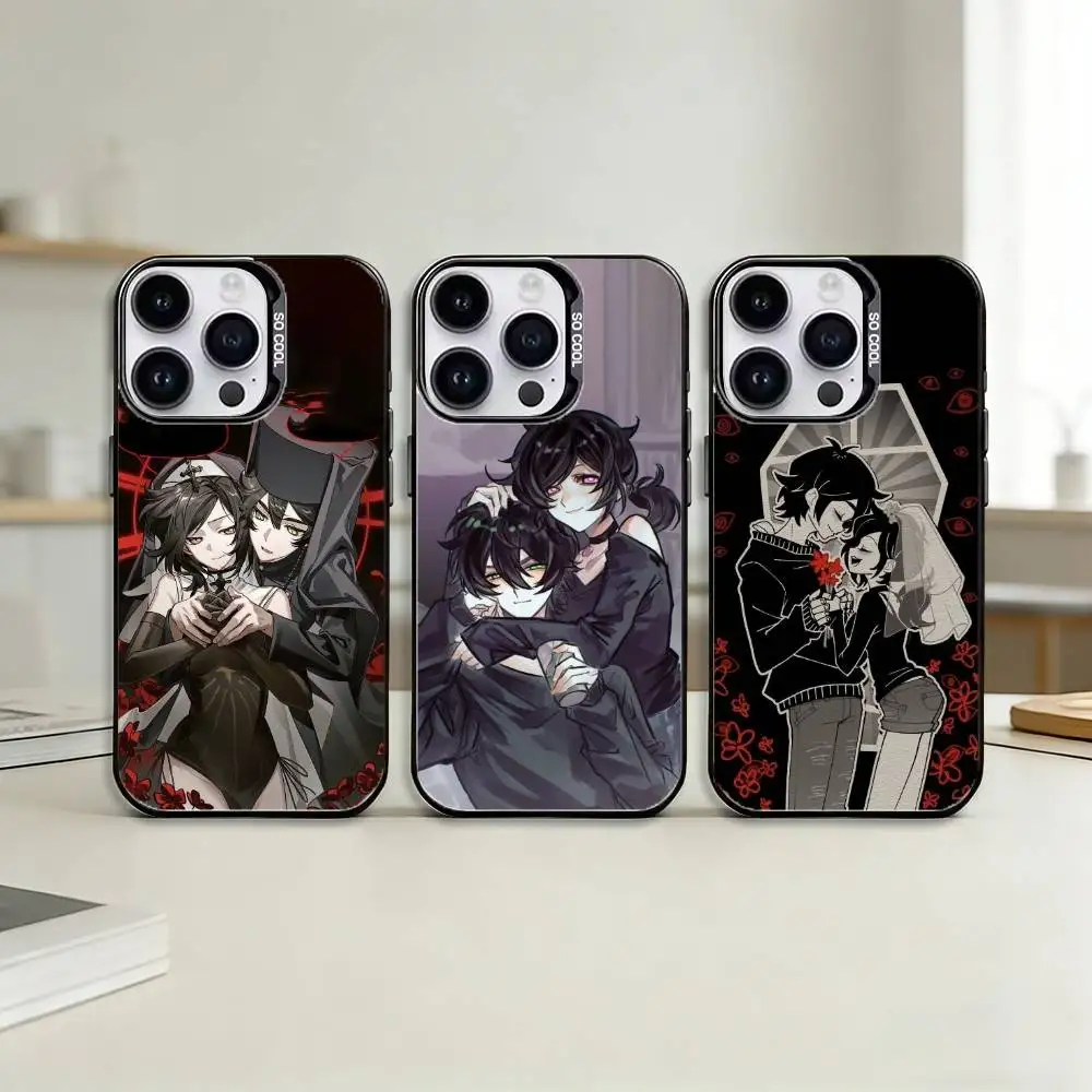 

The Coffin of A-Andy and L-Leyley Phone Case For iPhone 17,16,15,14,13,12,11,Pro Max,Plus Candy Silver Cover