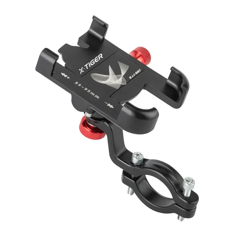 AliExpress X-TIGER Bicycle Phone Holder Alloy Bike Phone Mount Anti-slip Bracket Bike Motorcycle Handlebar Clip Stand For All Cell Phone