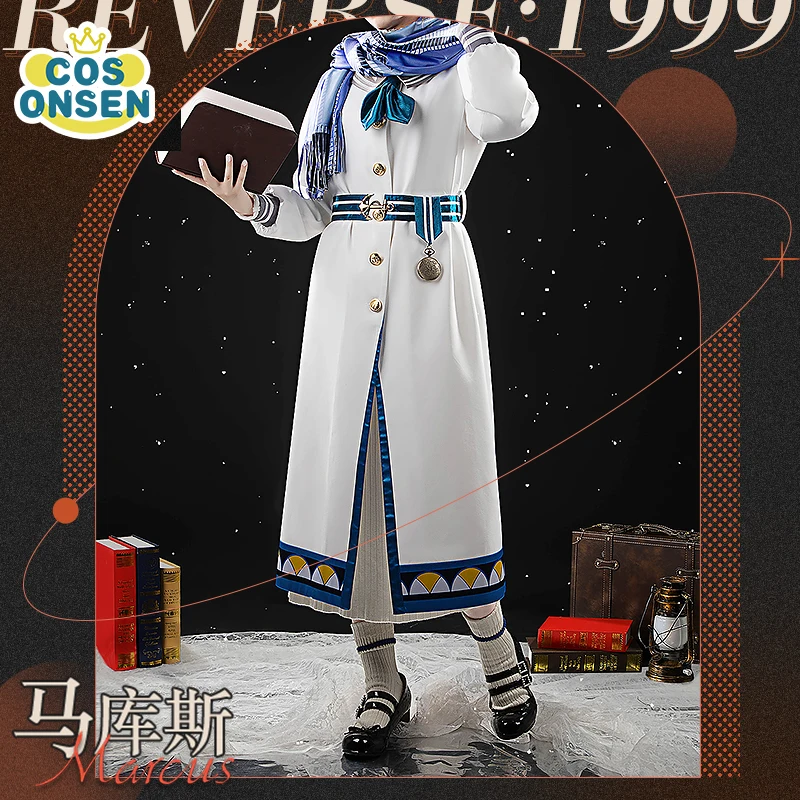 [Customized] Reverse:1999 Marcus Cosplay Costume Cos Game Anime Party Uniform Hallowen Play Role Clothes Clothing New