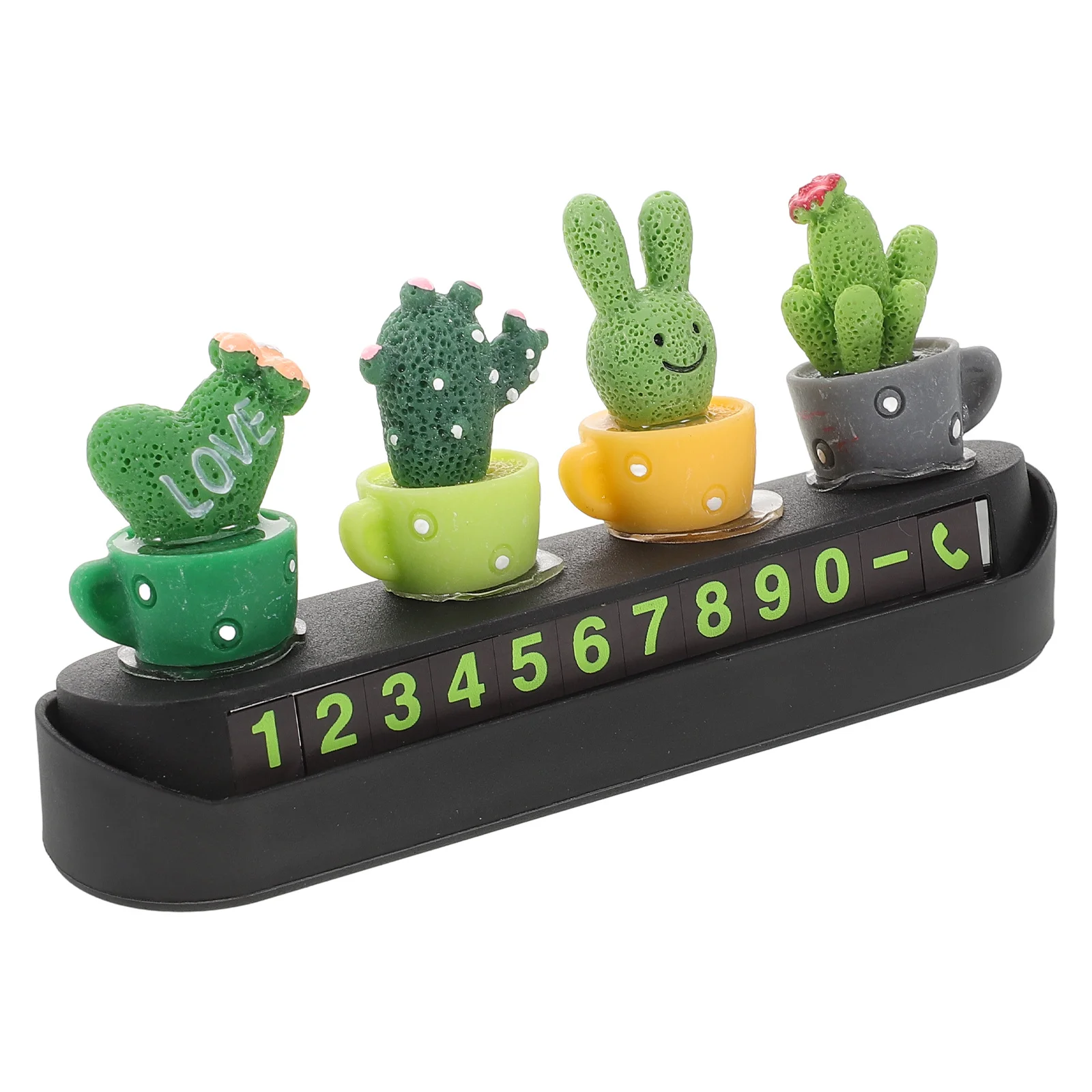 

Small Cute Parking Car Temporary Parking Phone Number Display For Vehicle Moving Dashboard Decor Vehicle Exterior