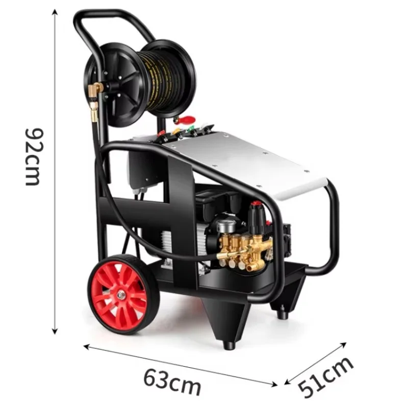 عالية الطاقة 220V380V الصناعة الأوتوماتيكية آلة غسيل الضغط العالي غسيل السيارات متجر مزرعة آلة غسيل السيارات التجارية #5
