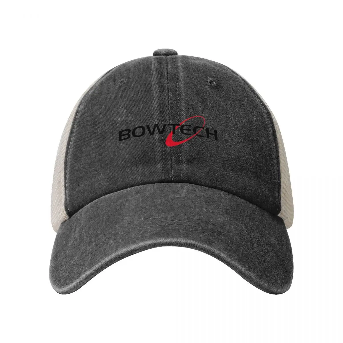 Bowtech Archery Symbol Cowboy Mesh Baseball Cap Trucker Hat Military Tactical Cap Luxury Brand Golf Wear Men Women's