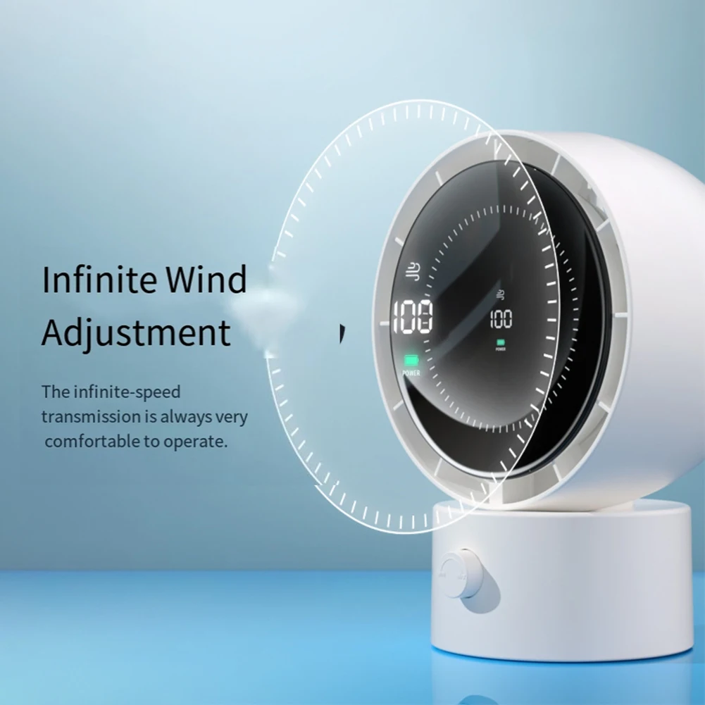 

A99G-Small Настольный вентилятор-циркулятор воздуха с функцией осцилляции, перезаряжаемый, на батарейках, модель B