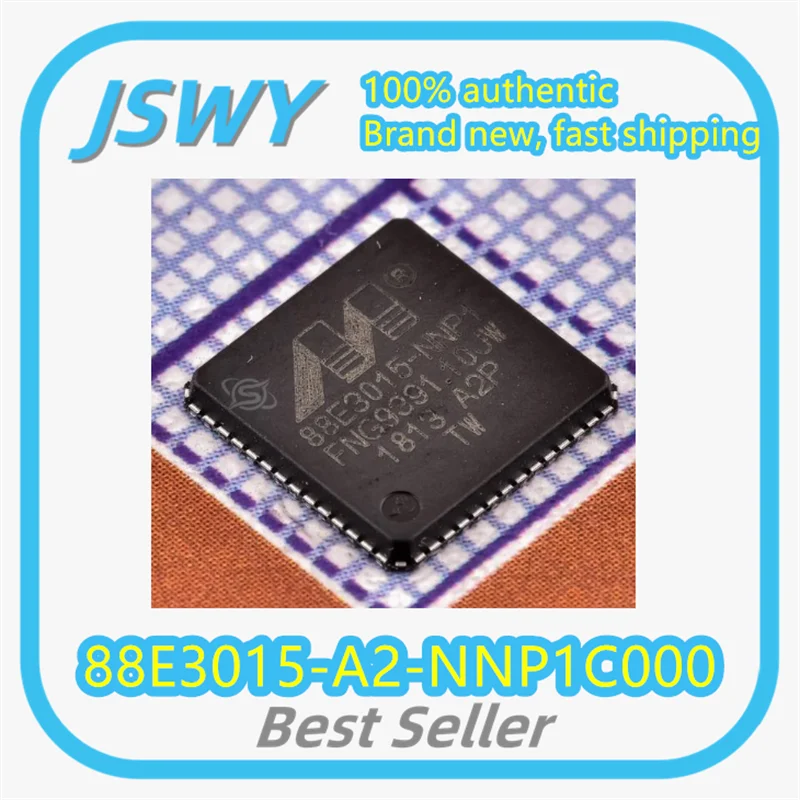 

(3/30 pcs) 88E3015-A2-NNP1C000 88E3015 QFN56 Ethernet Transceiver Brand New Authentic