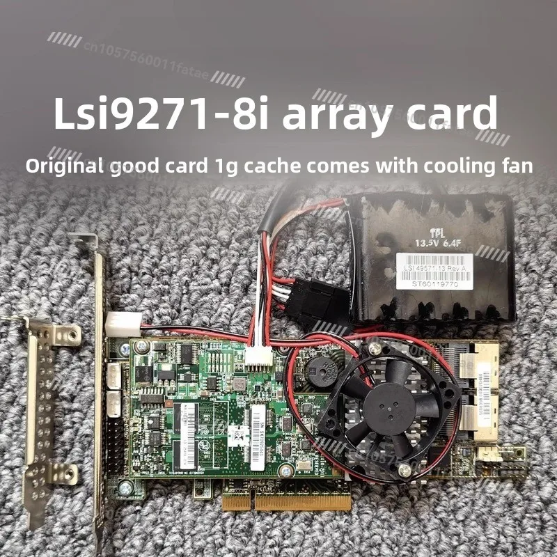 

Original LSI 9271-8i RAID Card 1GB Cache Super TV Edition High Performance Storage Controller