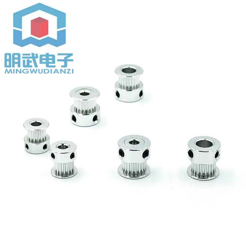 بكرة التوقيت 2GT-20 أسنان 16 سن عرض النطاق الترددي 6 مم ثقب داخلي 5/8 مم GT2 بكرة محرك