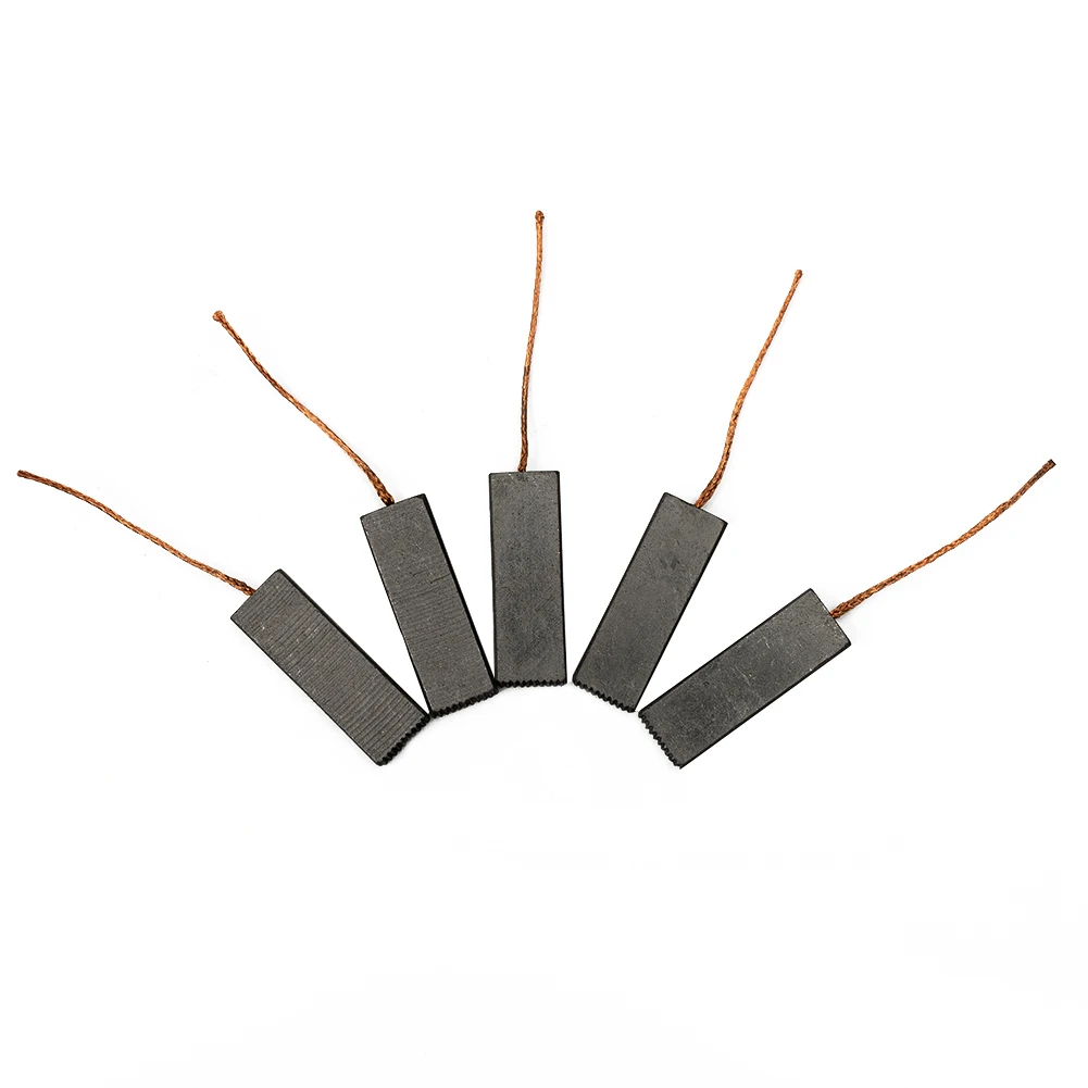 

Power Tools Parts Set Carbon Brush Outdoor Motor 10pcs 39*13.5*5mm 70mm Accessories Parts Washing Machine Reliability