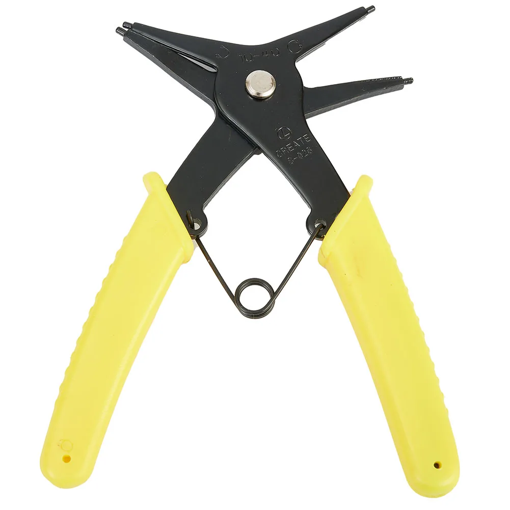 Multi-functional Circlip Plier Tool Steel For External Snap Rings For Internal Snap Rings High Soft PVC Handle