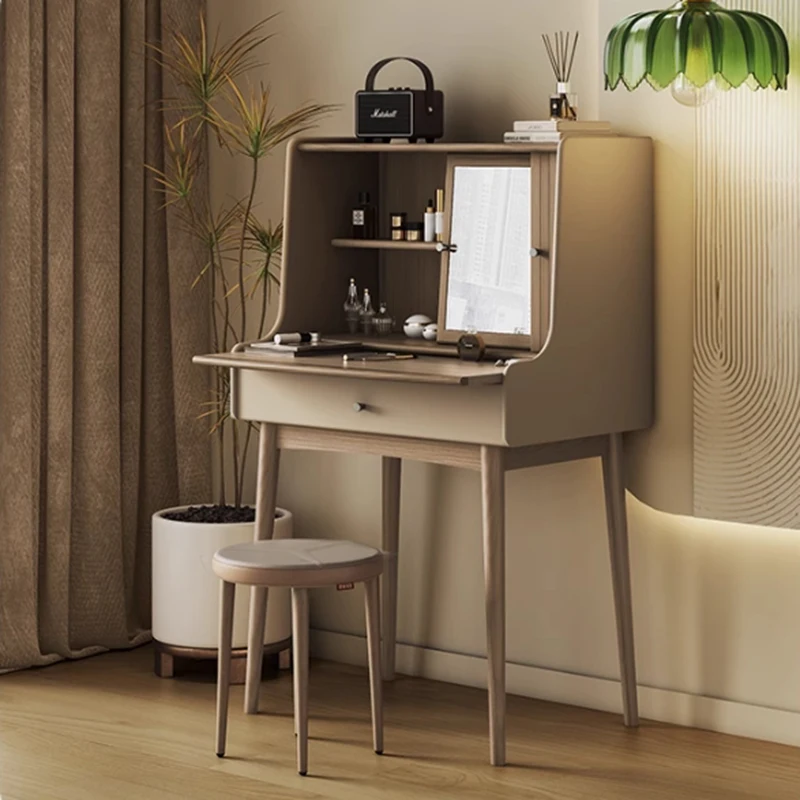 خزانة ماكياج الغرور الجدول غرفة نوم مكتب كرسي الخشب منضدة الزينة الأوروبية النساء غرفة المعيشة ميسا دي Maquillaje أثاث المنزل
