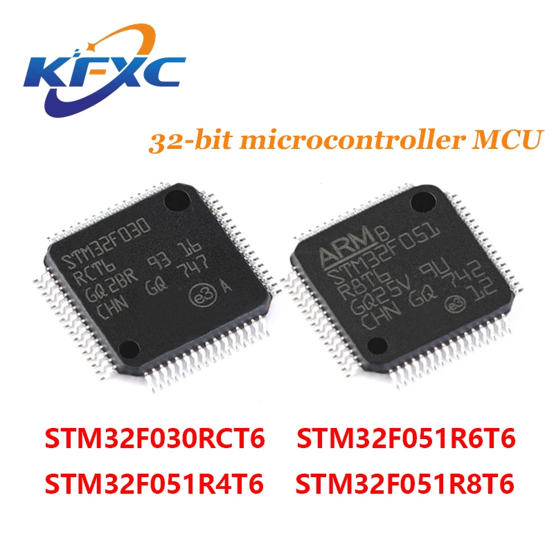 

Микросхема STM32F030RCT6 STM32F051R6T6 STM32F051R4T6 STM32F051R8T6 STM32F030RC STM32F051R6 STM32F051R4 STM32F051R8 STM IC MCU