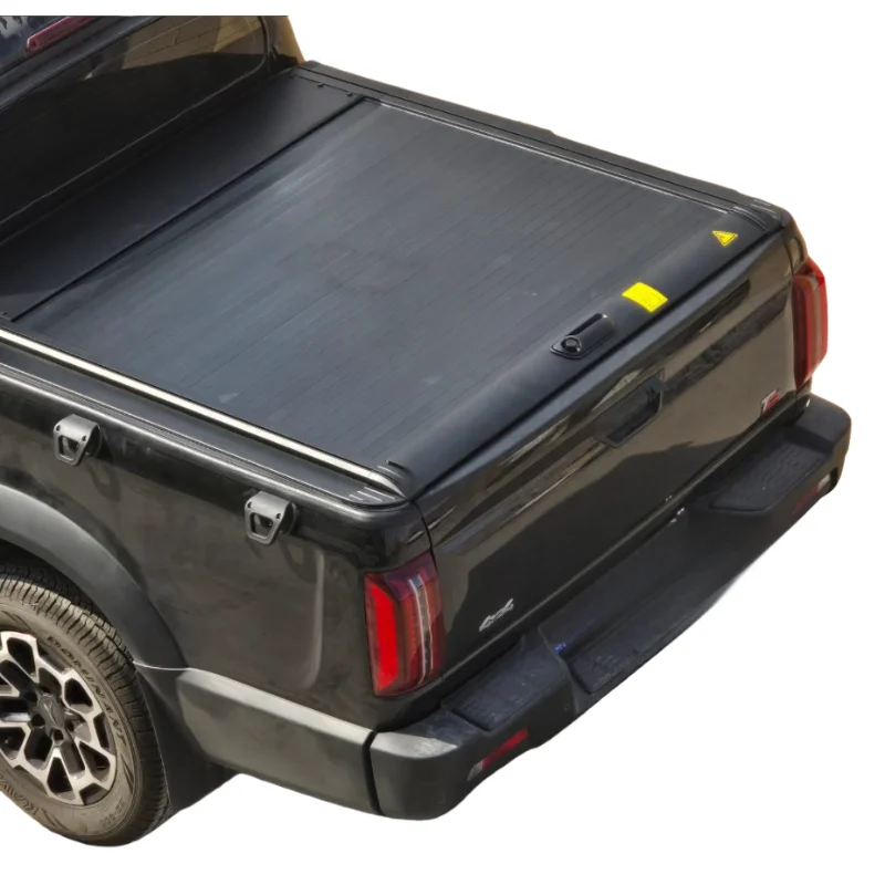 

Aluminum Manual Roll-Up Shutter Tonneau Cover Fit 1500 Goliath F150 F350 Super Duty Maverick Pickup Truck Bed Cover