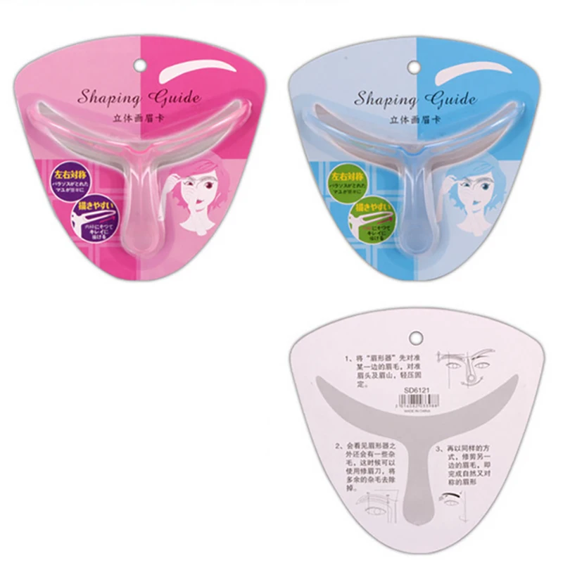 Có Thể Tái Sử Dụng Tạo Dáng Lông Mày Bản Mẫu Có Tay Cầm Chân Mày Tiêu Bản Tự Làm Chải Lông Mày Định Hình Dụng Cụ Tạo Dáng Lông Mày Stencils