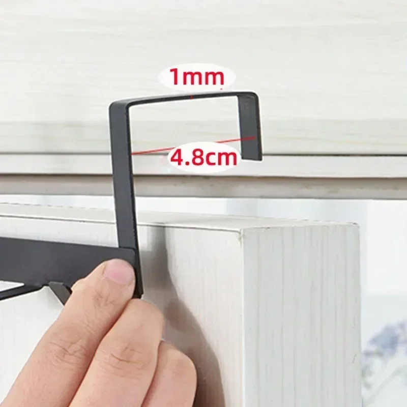 Gancho de almacenamiento para colgar en la pared, colgador sin perforaciones para ropa, abrigo, dormitorio, organizador, accesorios de cocina