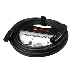 JOYO CM-28 High-end XLR Audio Cable Gold Plated Pure Copper Core Low Noise PVC Shielding Layer Instrument Cable