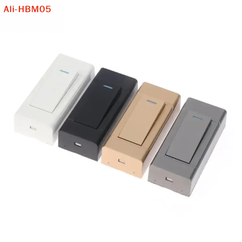 (HB05)1 Gang 2 Way Surface Mount Switch Wire Hanging Installation Bedside On/Off Control Lamp Panel Wall Light Switch