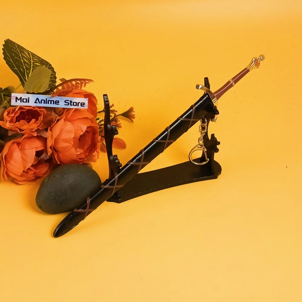 8.6 inch Dragon Katana Anime Dragon Originele Samurai Sabel Metalen Ninja Mes Zwaard Echte Japanse Katana Unsharp Speelgoed Gift