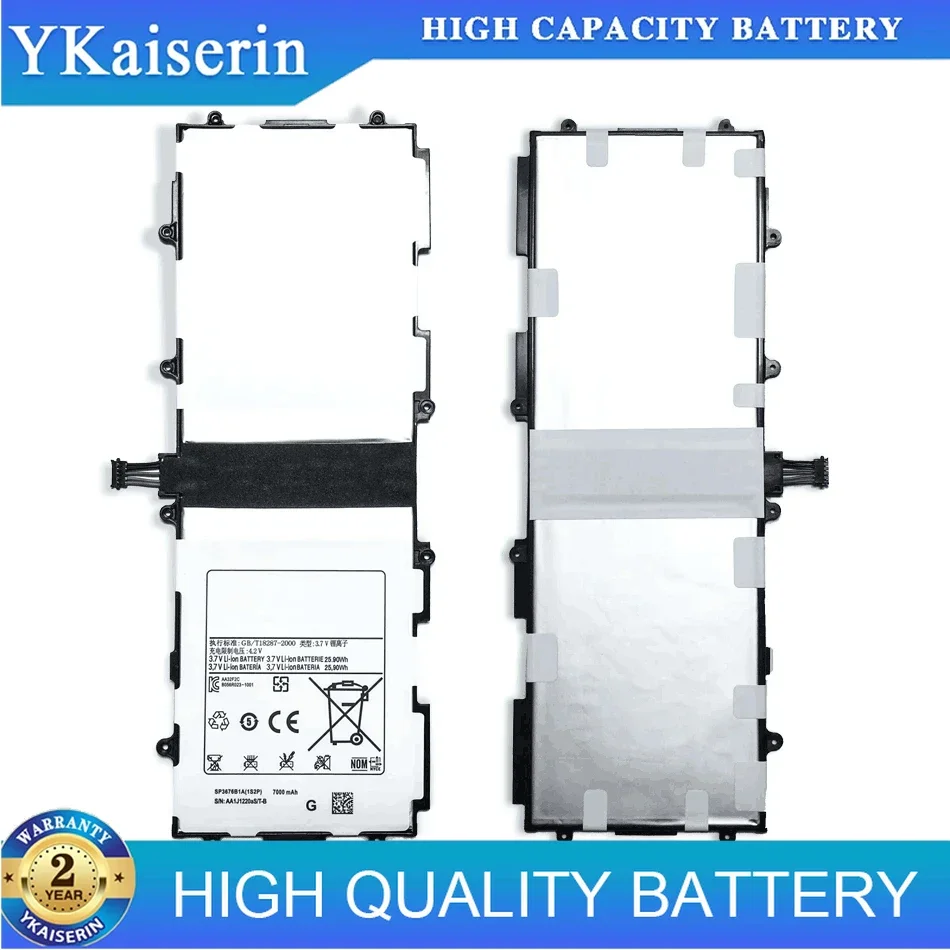 Tablet Battery SP3676B1A(1S2P) For Samsung GALAXY Note 10.1 GT-N8000 N8005 GT-N8010 GT-N8013 GT-P7510 7000mAh