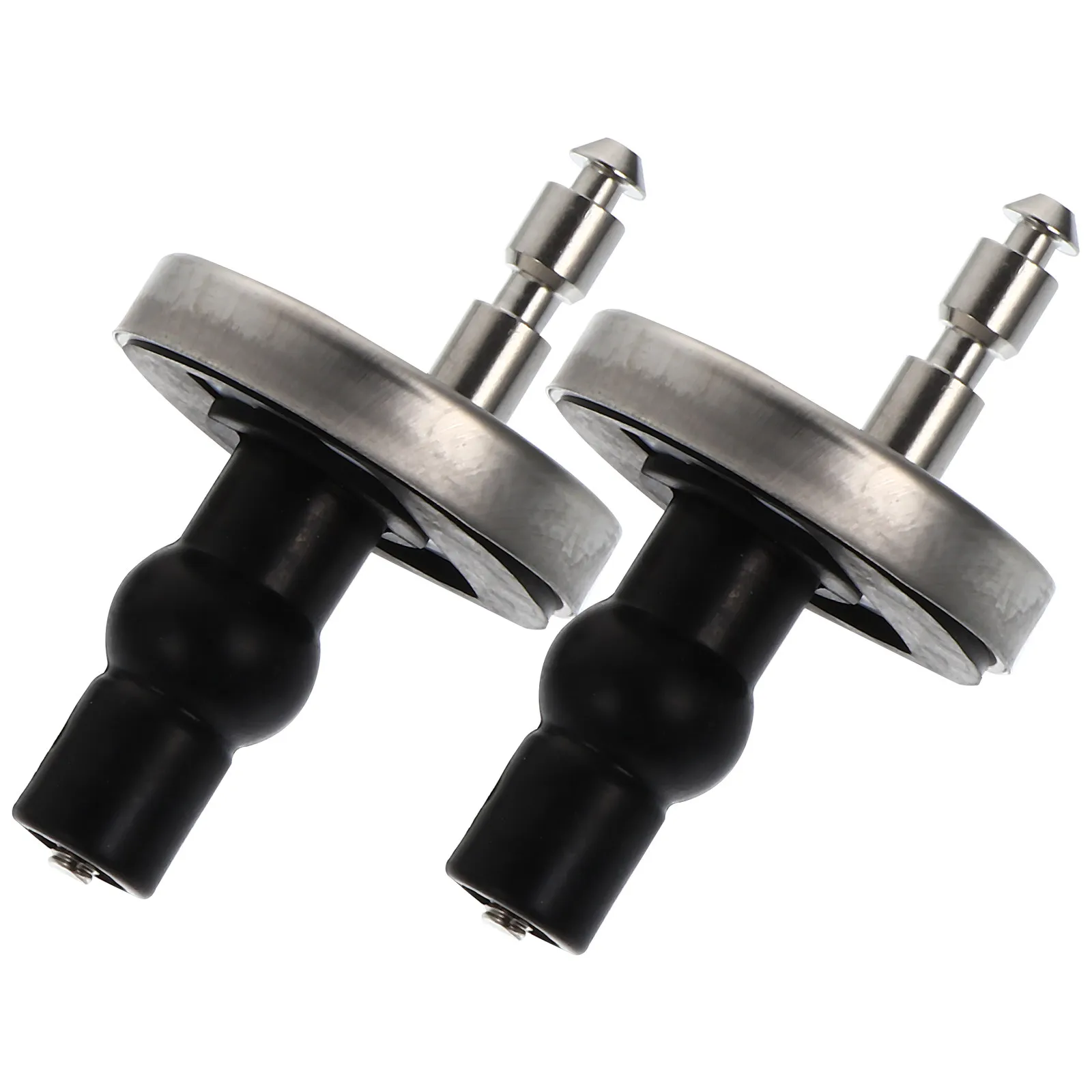 

1Set High Quality Stainless Steel Toilet Seat Hinge Kit Includes Nuts Screws Quick Release Mechanism Toilet Seat Fixing Set
