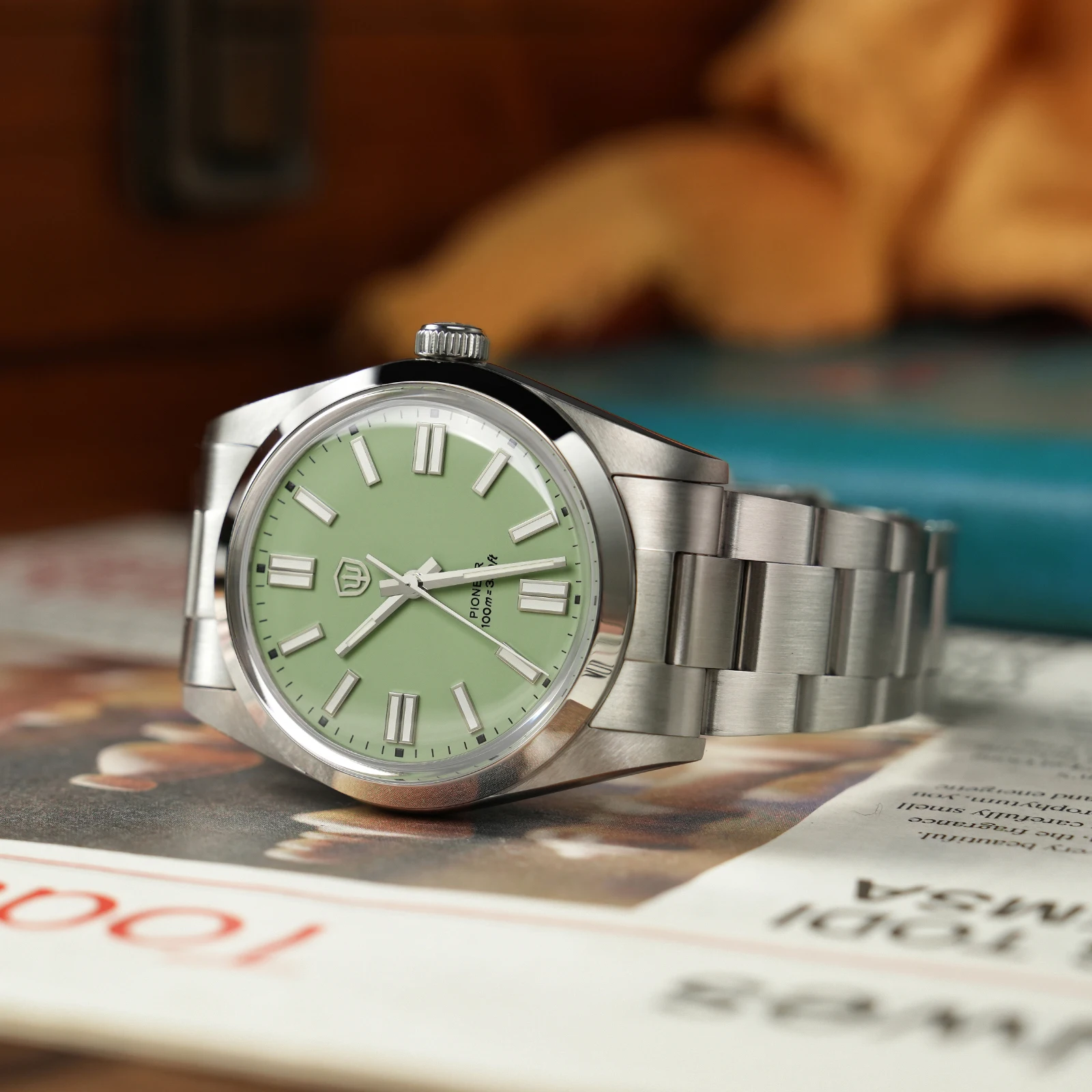 Watchdives WD1016 V3 Watch VH31 Sweep Second Movement Slim Case