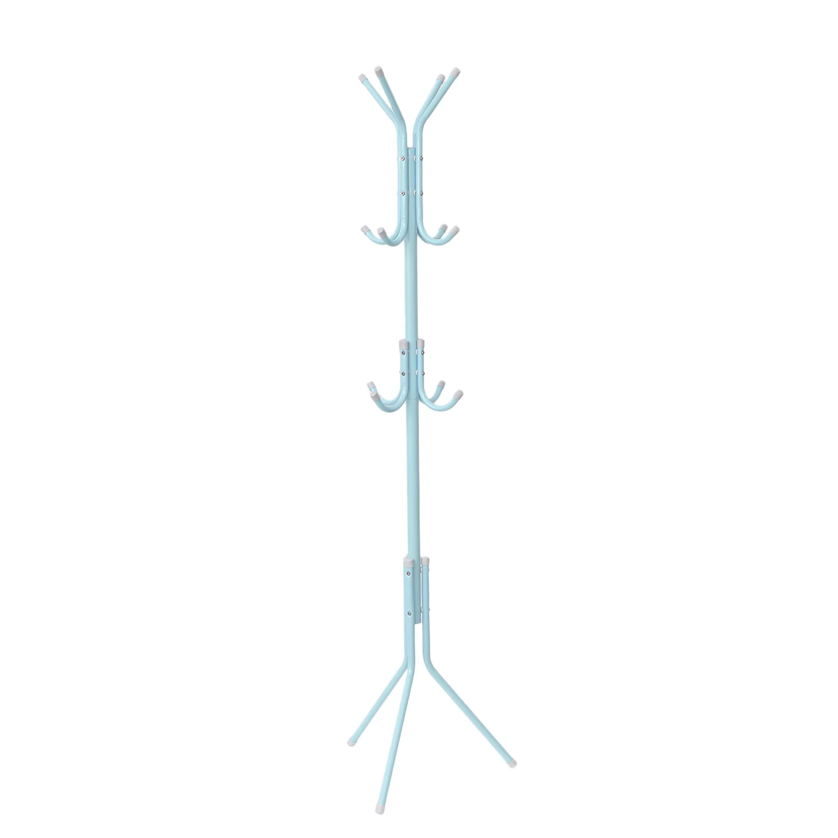 

Wrought Iron Coat Rack 12 Hooks 3 Tiers Vintage Eco Sturdy Simple Clothes Holder Jacket Garment ganizer Tree Hat Rack