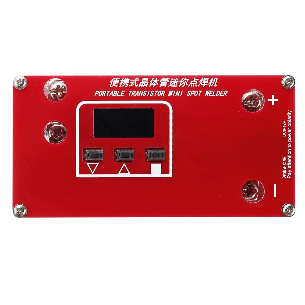 DIY Mini Spot Welder Machine with LCD Display Automatic Touch Welding Mode for 18650 Battery Car Battery 12V Super Capacitor