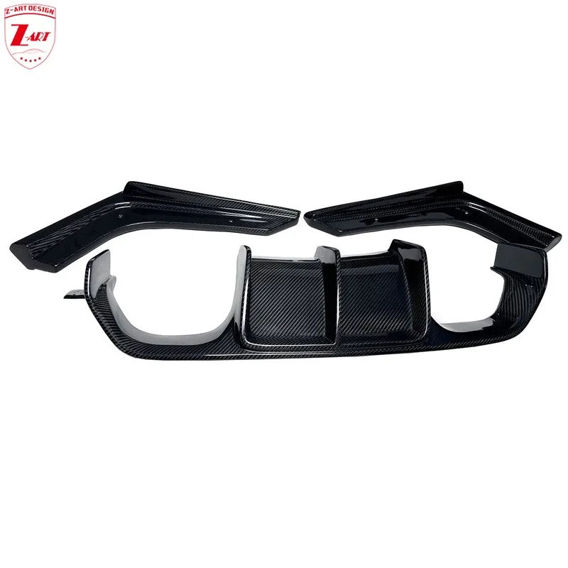 

Z-ART 2013-2020 M3 M4 V Style Dry Carbon Fiber Front Lip for BMW F80 F82 F83 Autoclaved Carbon Fiber Front Lip Spoiler