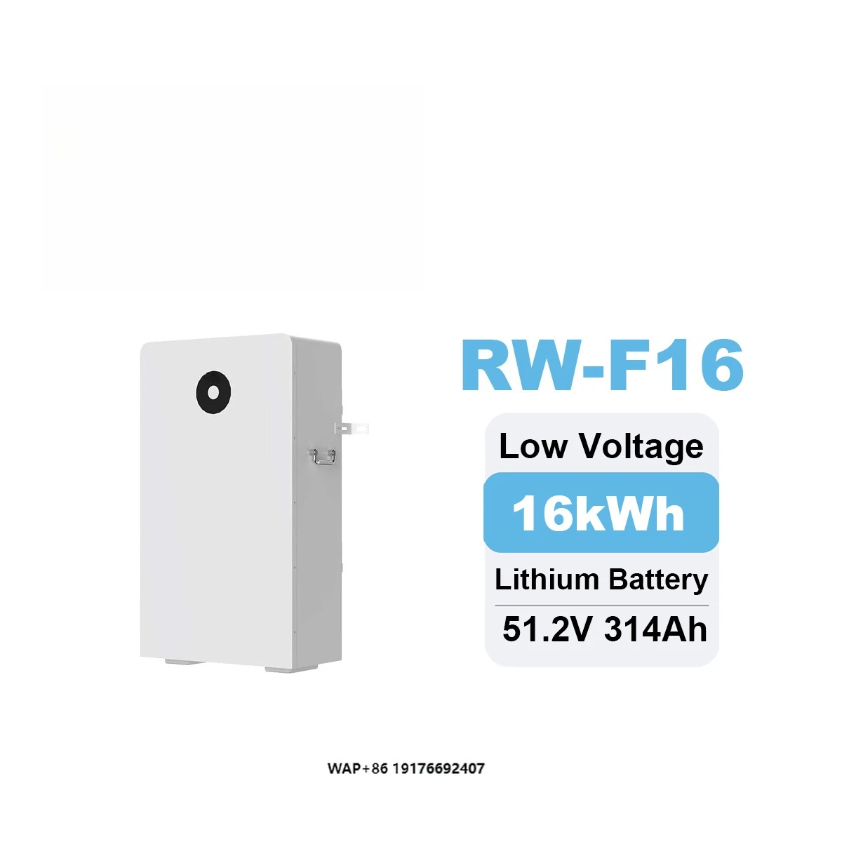 Deye RW-F16 LiFePO4 Battery High Efficiency Low Voltage 16kwh LiFePO4 Solar Battery Lithium Ion Batteries