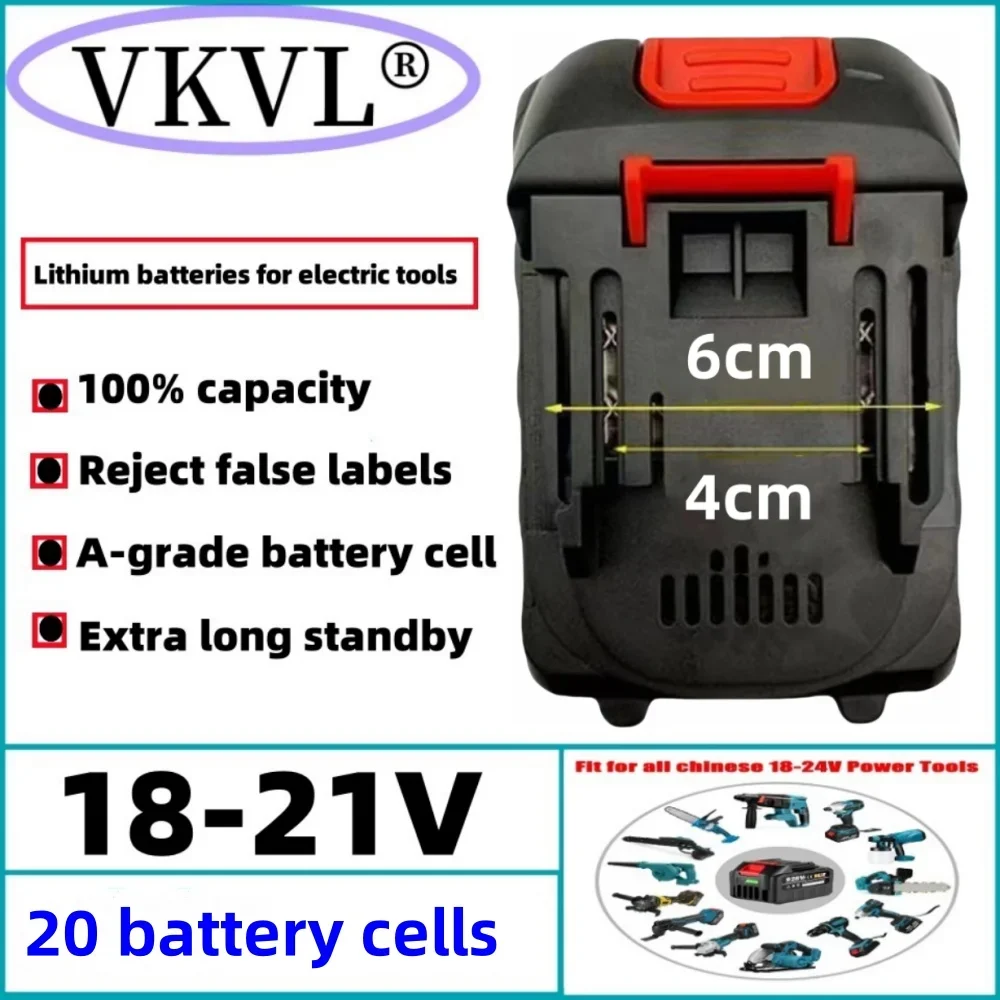 

Replacing Makita-100% original rechargeable power tool battery with replaceable LED lithium-ion 12Ah21V LXT 400 BL1860B BL1860BL