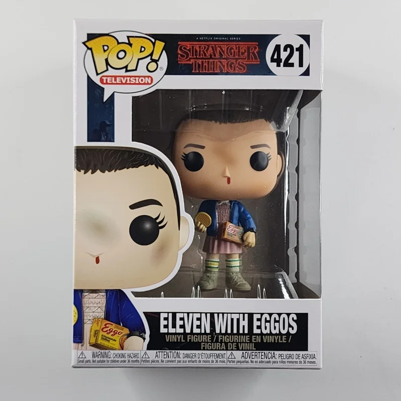 Funko Pop! Eleven with Eggos #421 Stranger Things Limited Chase Edition Vinyl Figure Collectible Desktop Ornament Gift for Fans - view 6