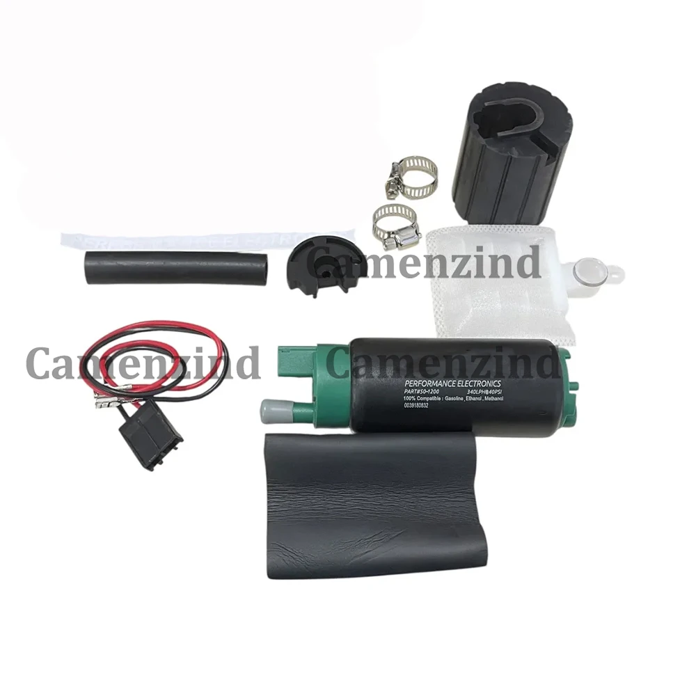 50-1200 340LPH E85 Methanol Ethanol High Performance Intank Fuel Pump +Install Kit Ethanol+ Yellow Sticker Fits for GSS342 view 3