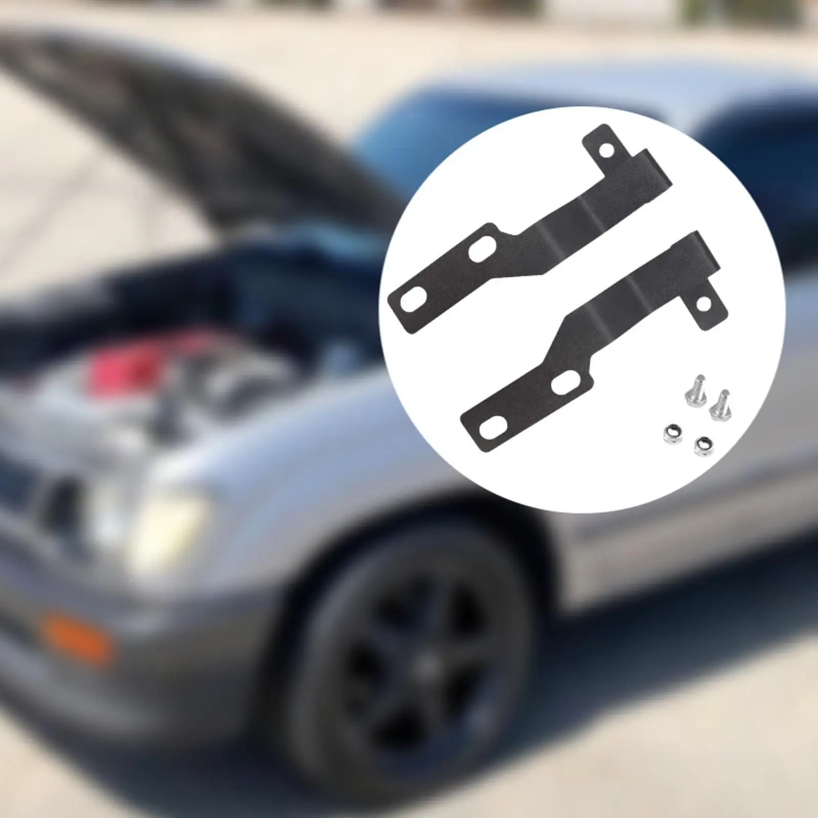 

Durable Hood Hinge Ditch Light Bracket Night Drive LED Pod Mount for Toyota for tacoma 2005 to 2015