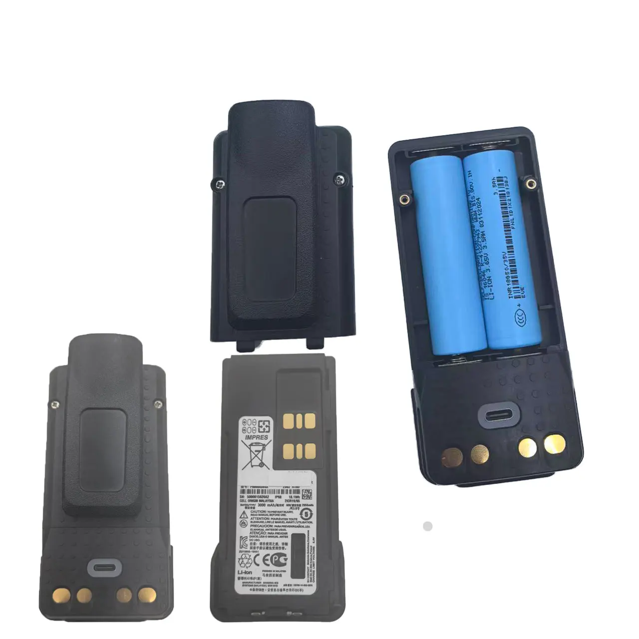 PMNN4544 PMNN4543 Vano Batteria AXP1000 per Walkie Talkie Motorola Compatibile con APX900 APX2000 AXP4000 PMNN4491