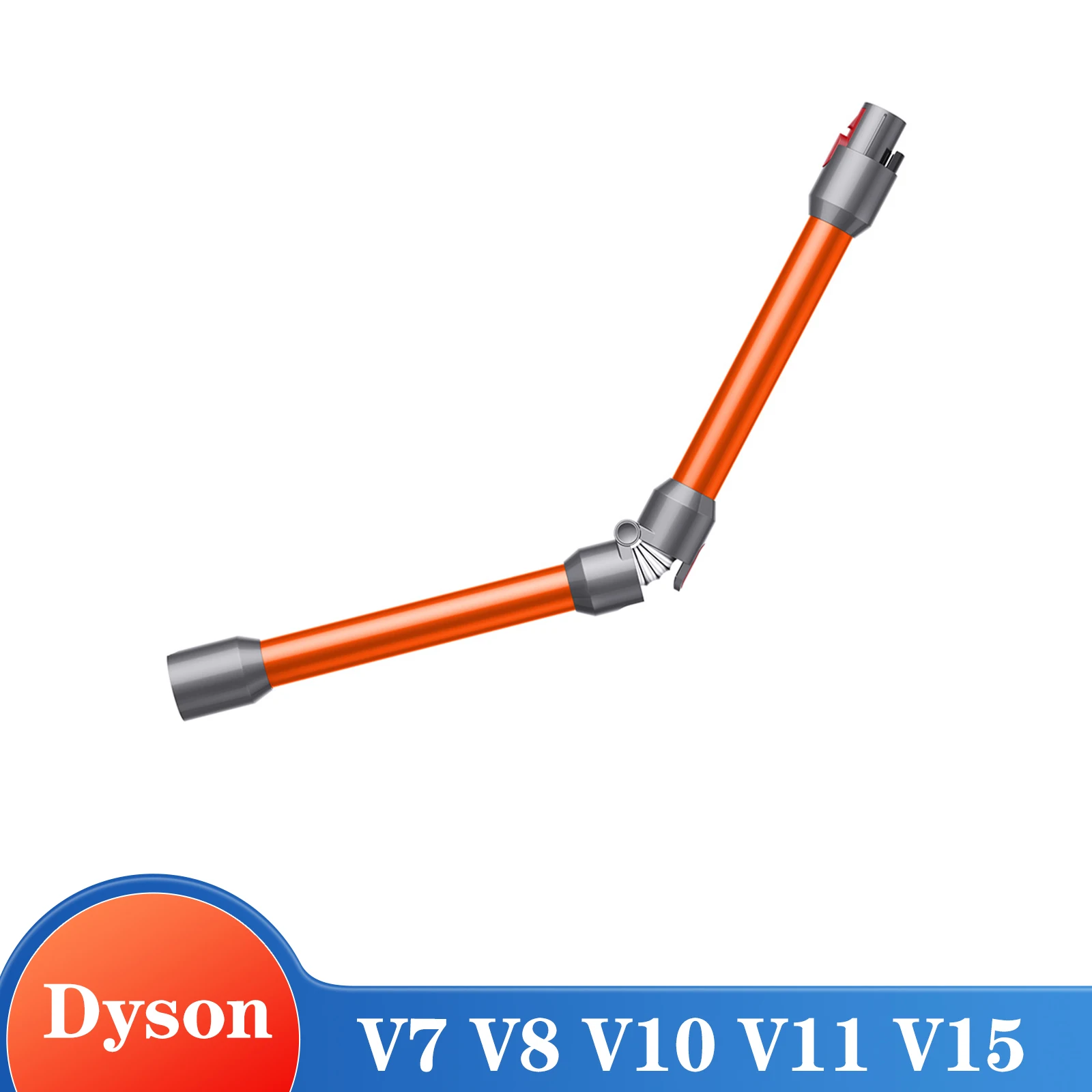 Compatible with Dyson V7 V8 V10 V11 V15 Cordless Stick Vacuum Accessories Foldable Extension Wand Quick Release Wand Attachments