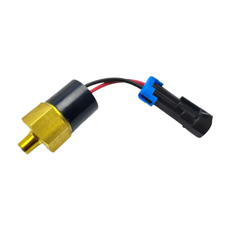Dual Function 3 Position Pressure Switch 6676053 Auto Hydraulic Oil Pressure Sensor Control Switch with Wire Harness Plug