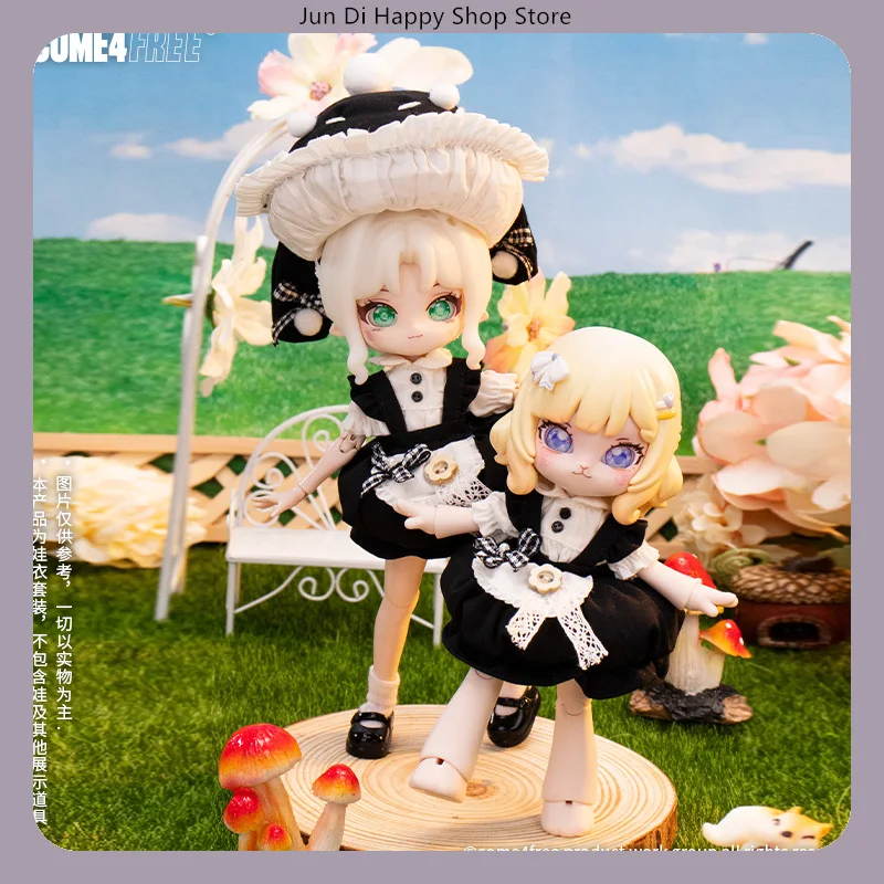 

COME4FREE Fairy Tale Series Mushroom Power 1/12 BJD Кукольная одежда Платье OB11 Кукольное платье
