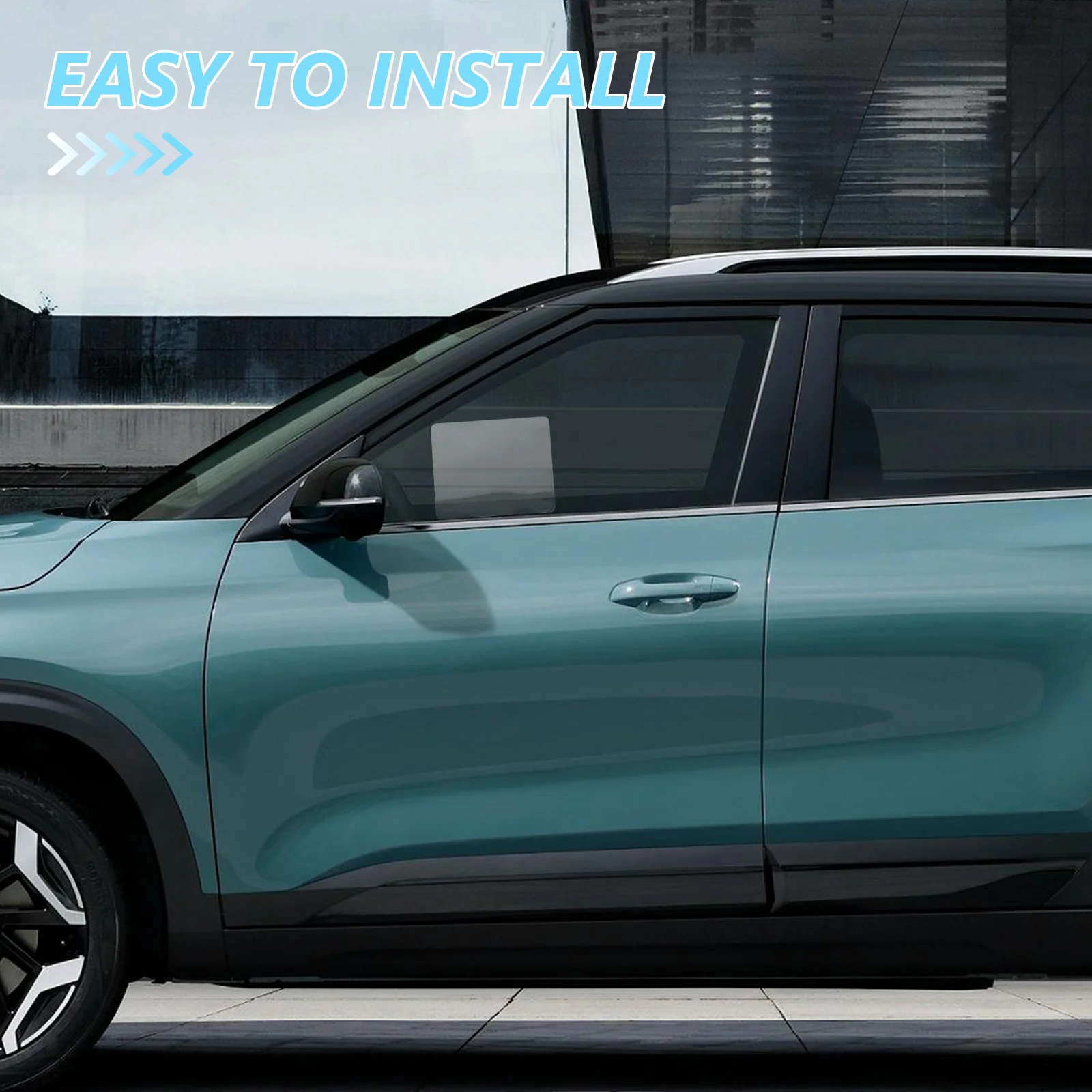 

4Pcs Anti-Fog Rearview Mirror Film Car Side Mirror Rain Protector Film for Safe Driving in Misty Weather Car Anti Fog Films