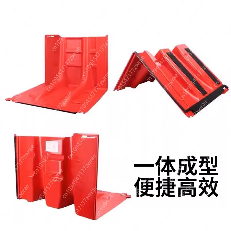 

ABS material water blocking board, combined flood control board for emergency flood control, detachable L-shaped