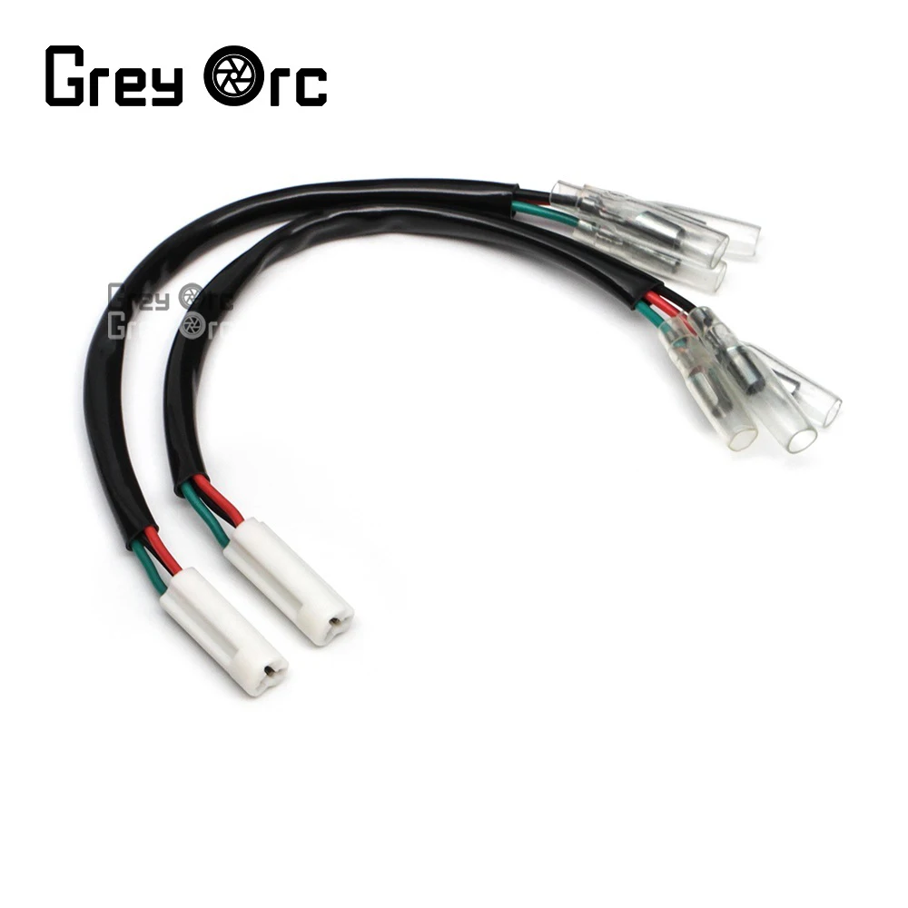Motobike 3 Wires Turn Signal Cable Wire Connector For Yamaha Mt 03 09 10 Mt07 Mt09 Tracer 7 9 Gt Xsr 700 900 Yzf R1 R6