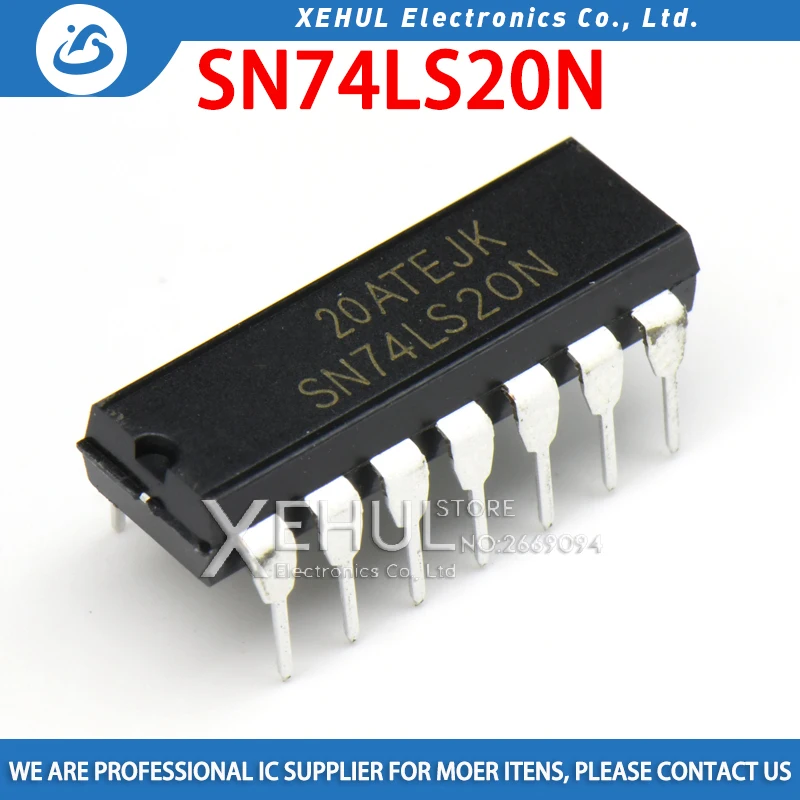 10/50/100PCS SN74LS20N 74LS20  SN74LS21N 74LS21 DIP  74LS22  74LS25 74LS26  SN74LS27N 74LS27 74LS28  new and original IC