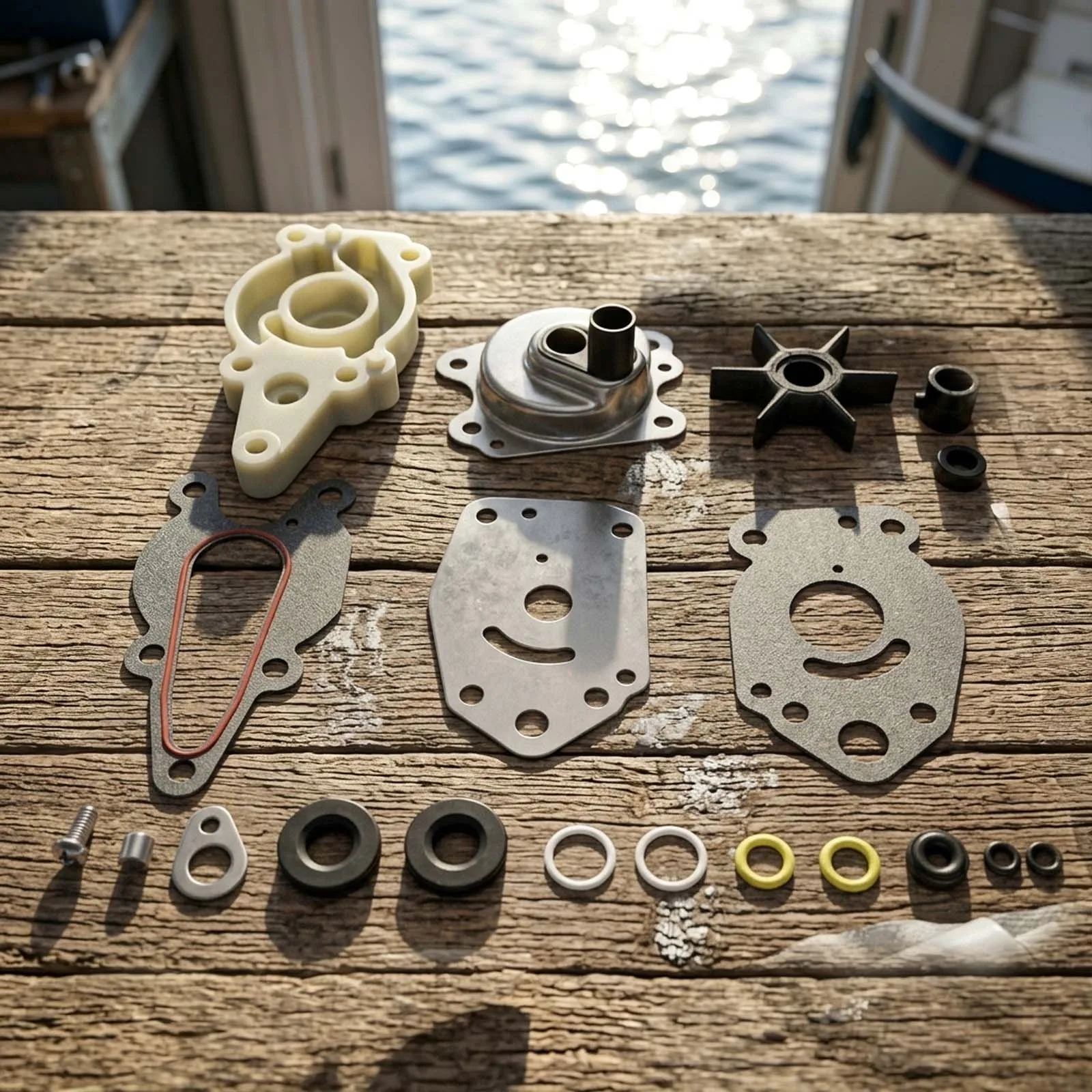 Installation A Comprehensive for a5 Water Pump Repair Kit Suitable for All Compatible Marine Engine Models (6 15 )