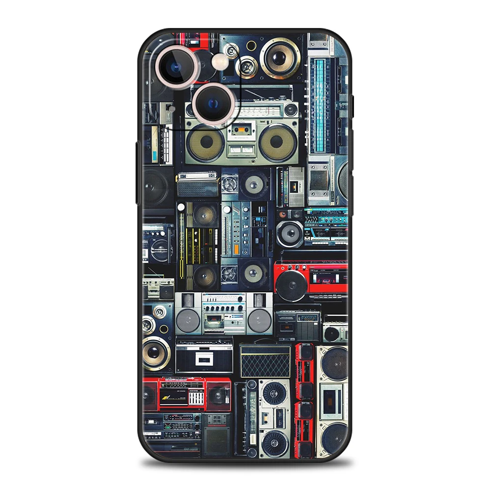 Inside Circuit Board Phone Case Cover for iPhone 15 14 13 12 11 Pro Max 7 8 Plus XR XS X 13 Mini Silicone Soft Fundas Shell Capa