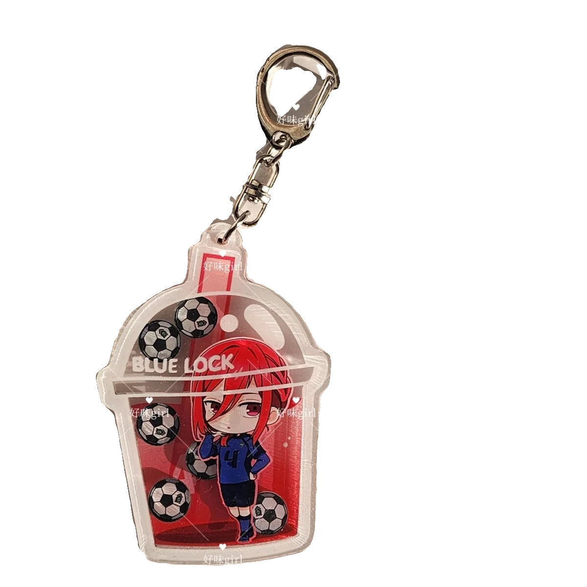 

Anime BLUE LOCK Isagi Yoichi Chigiri Hyoma Nagi Seishiro Cosplay Acrylic Rocker Key Chain Pendant Ambitus