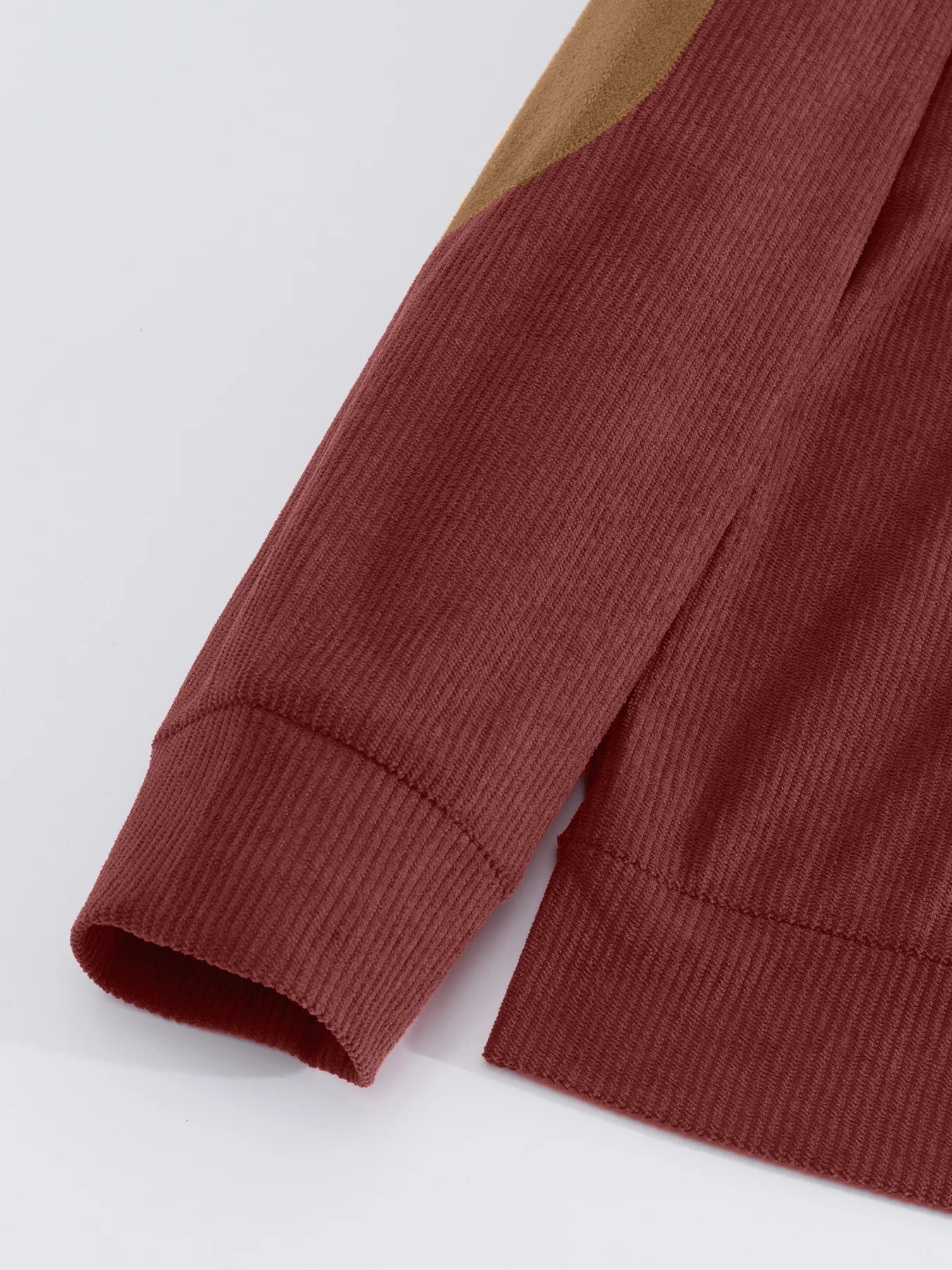 2026-Spring-Autumn-European-Men-Color-Block-Stand-Collar-Corduroy-Hoodie-Loose-Fit-Long-Sleeve-Pullover-Daily-Street-Outdoor-Spo