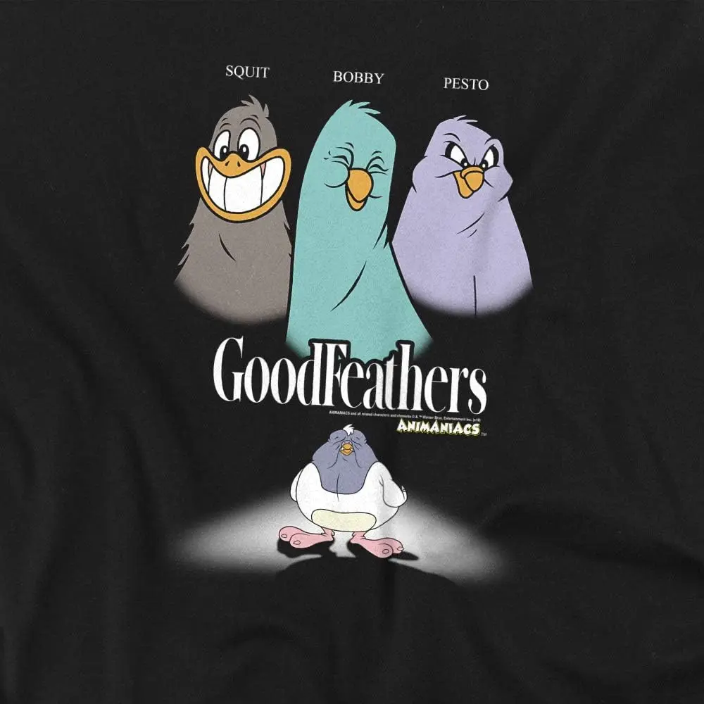 Animaniacs Goodfeathers Unisex Adult T Shirt for Men and Woman